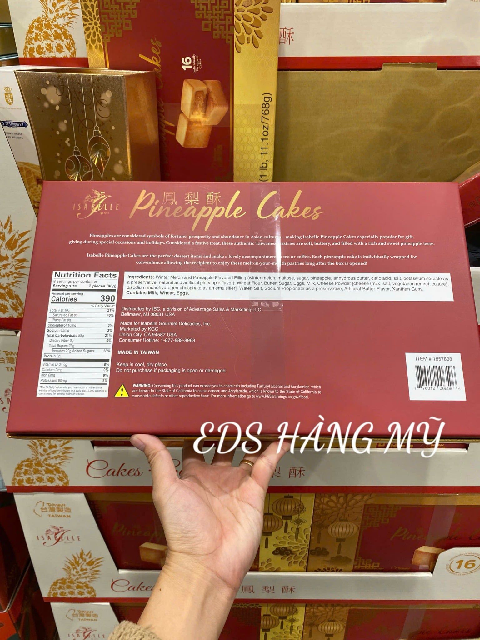 Bánh dứa, bánh thơm Isabella Pineapple Cakes