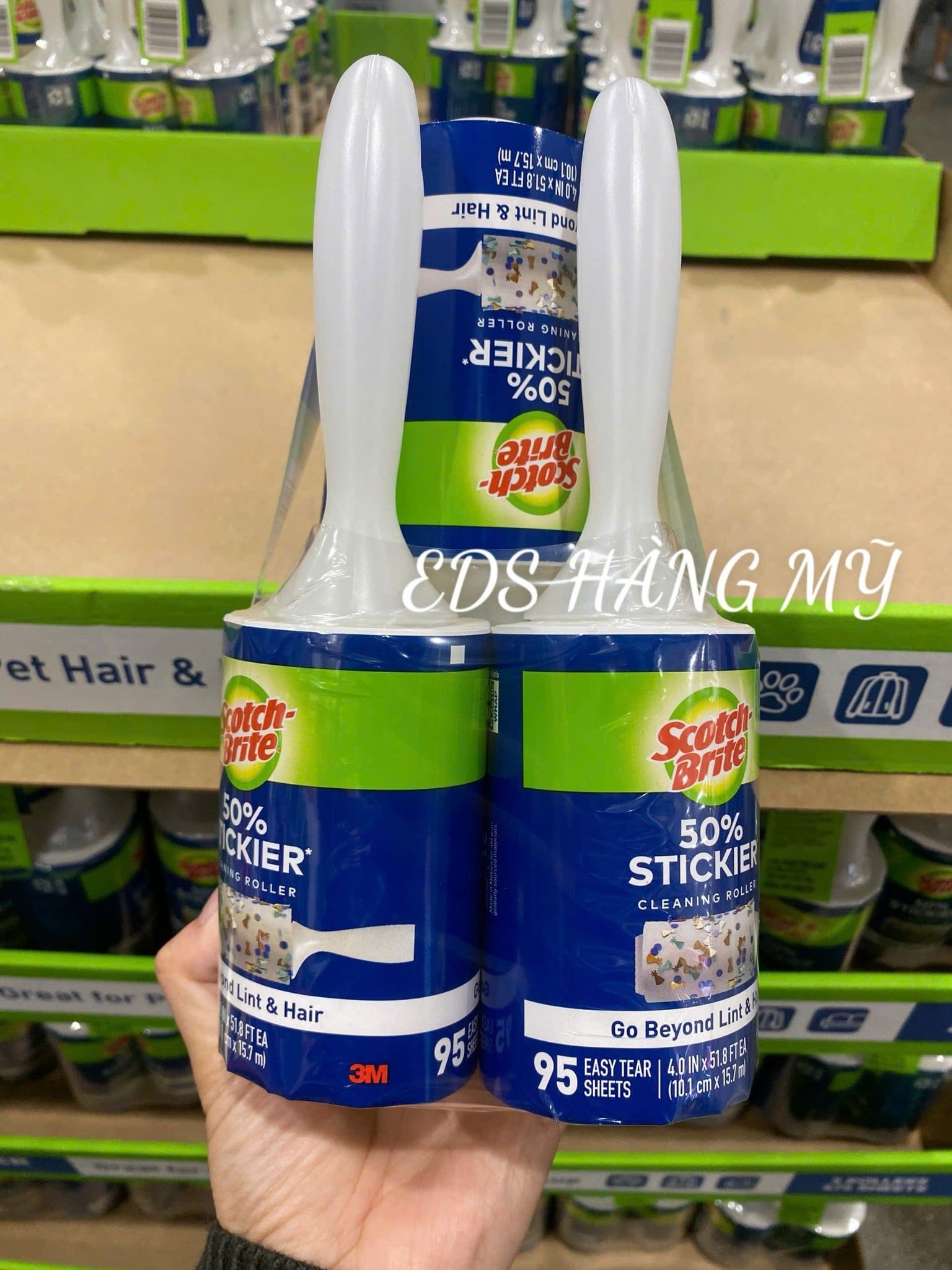 CÂY LĂN BỤI QUẦN ÁO SCOTCH-BRITE™ 50% ST