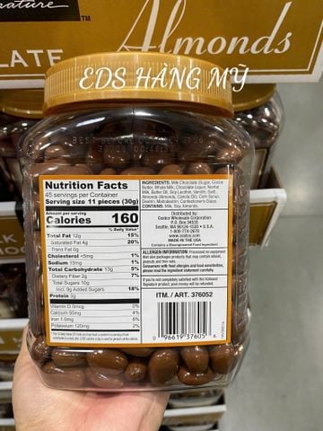  Chocolate sữa Kirkland Milk Chocolate 