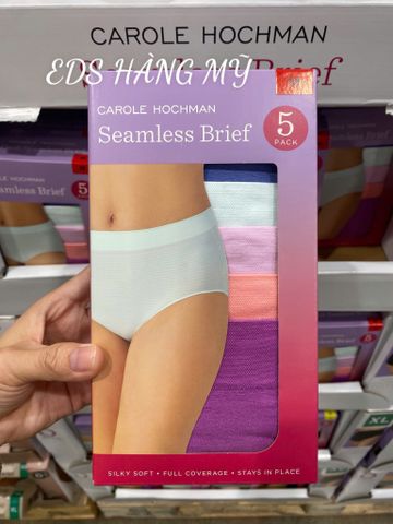  Set 5 quần lót nữ lưng cao Carole Hochman Seamless Brief 