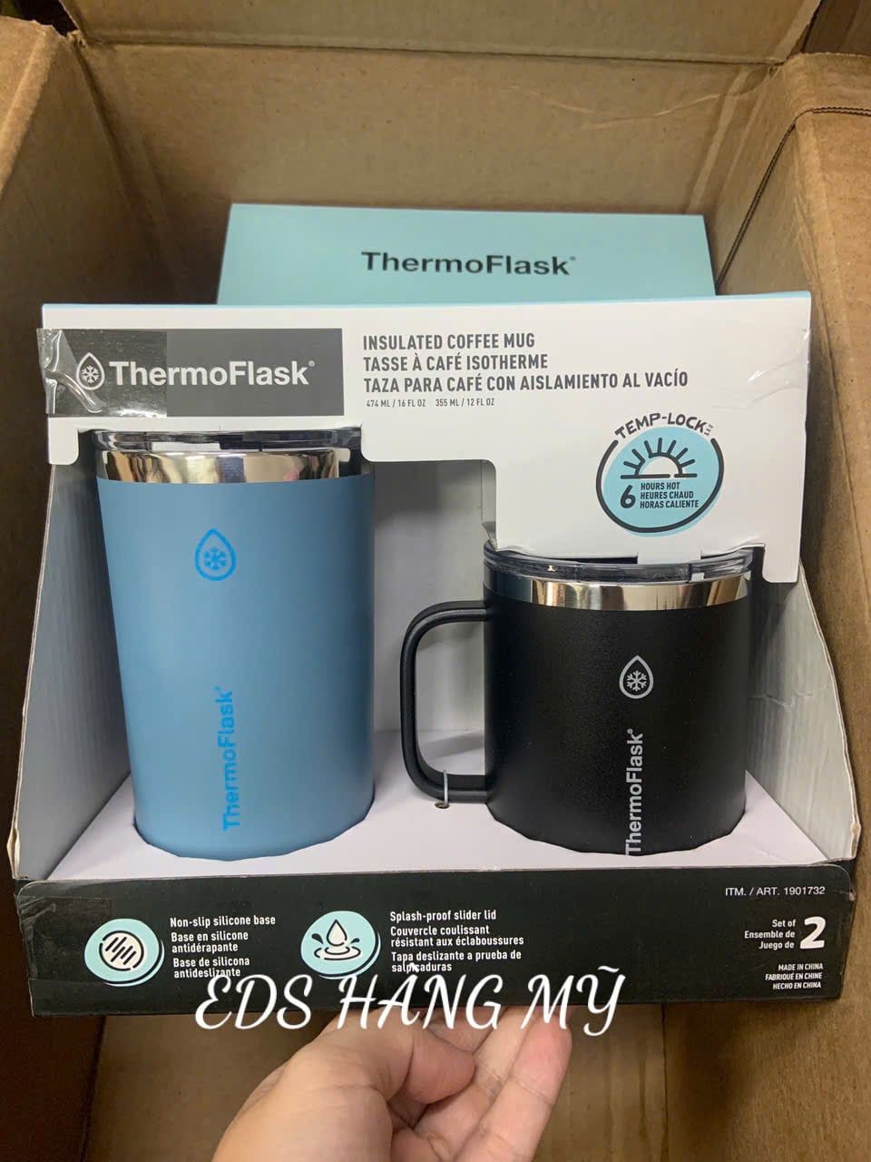 ThermoFlask – Bộ 2 Ly Giữ Nhiệt Cao Cấp