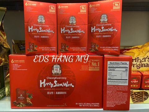  Nước hồng sâm Chính phủ Hàn Quốc Cheon Kwan Jang 