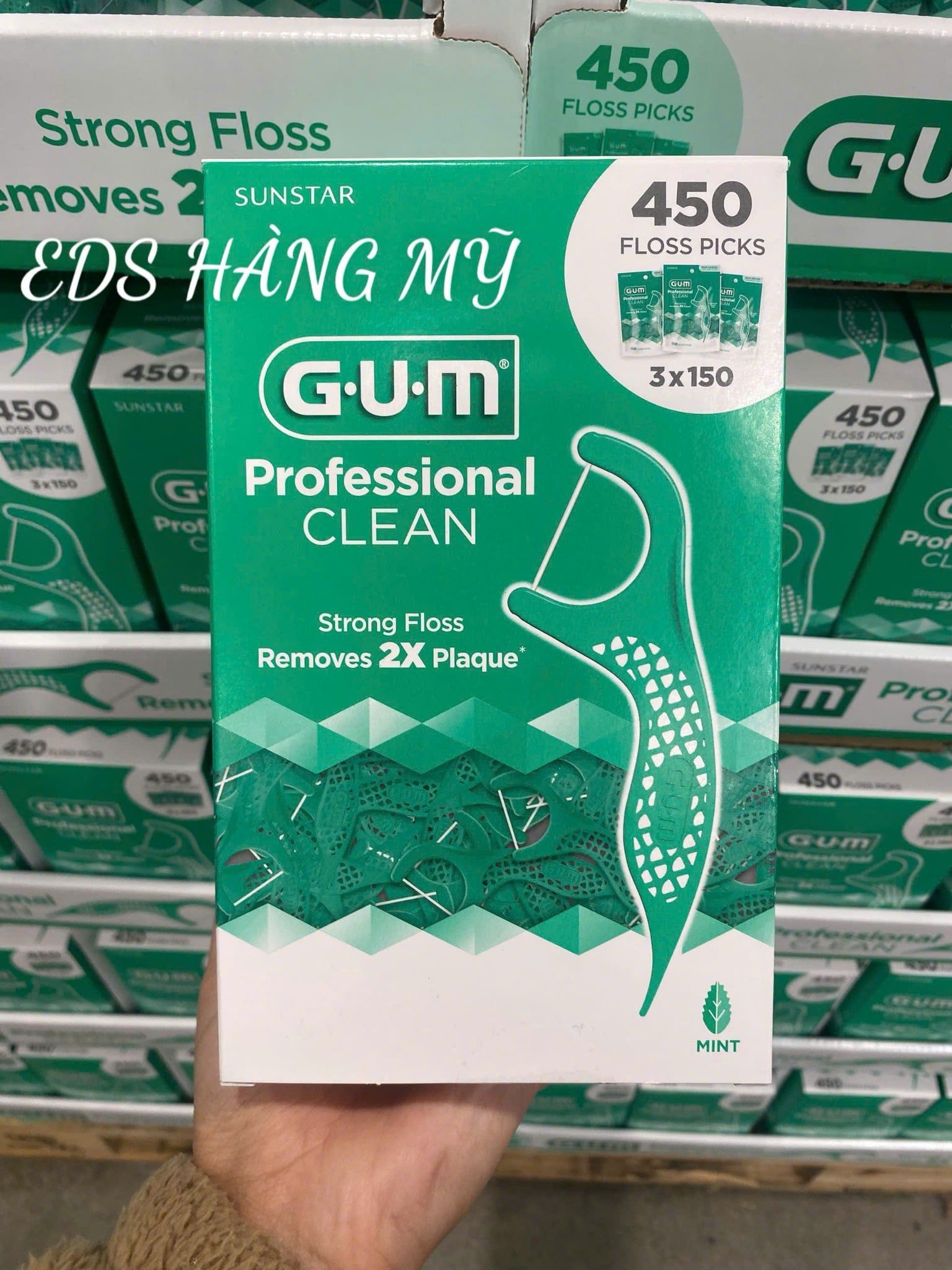 Tăm Chỉ Nha Khoa G•U•M Professional Clean
