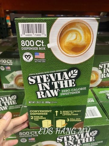  Đường ăn kiêng chiết xuất từ lá cỏ ngọt Stevia In The Raw Zero Calorie Sweetener 