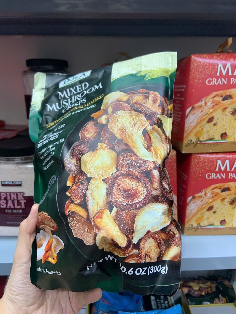 Snack nấm sấy giòn Shitake Mushroom Crisps