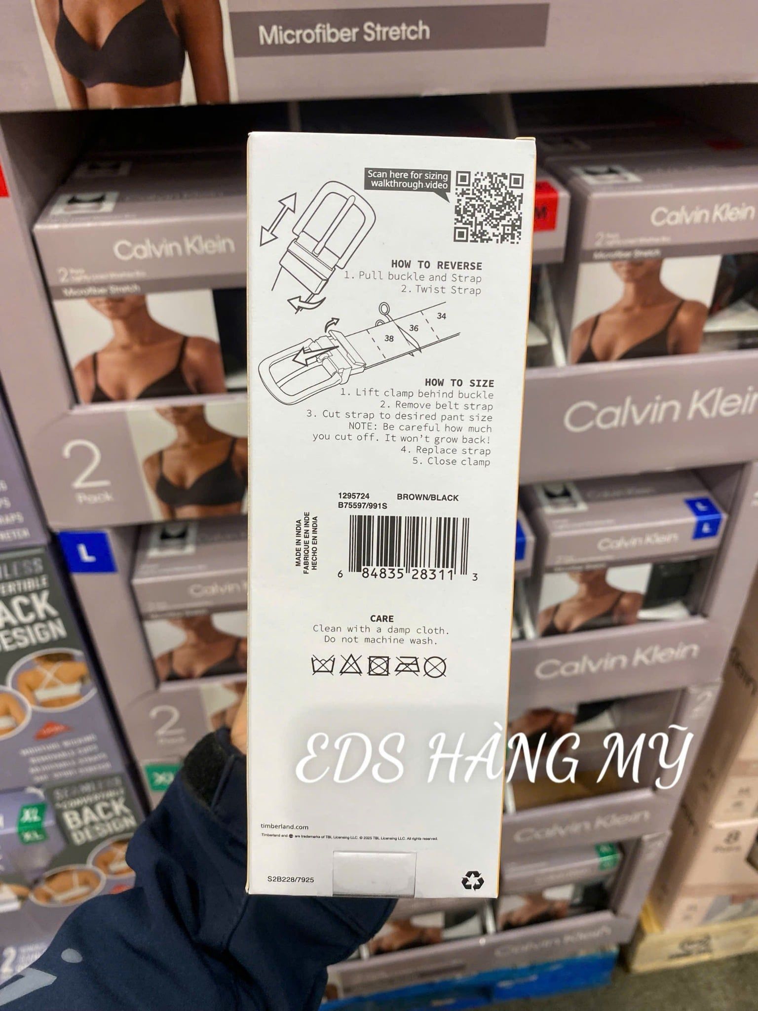 Thắt lưng/ dây nịt nam Timberland