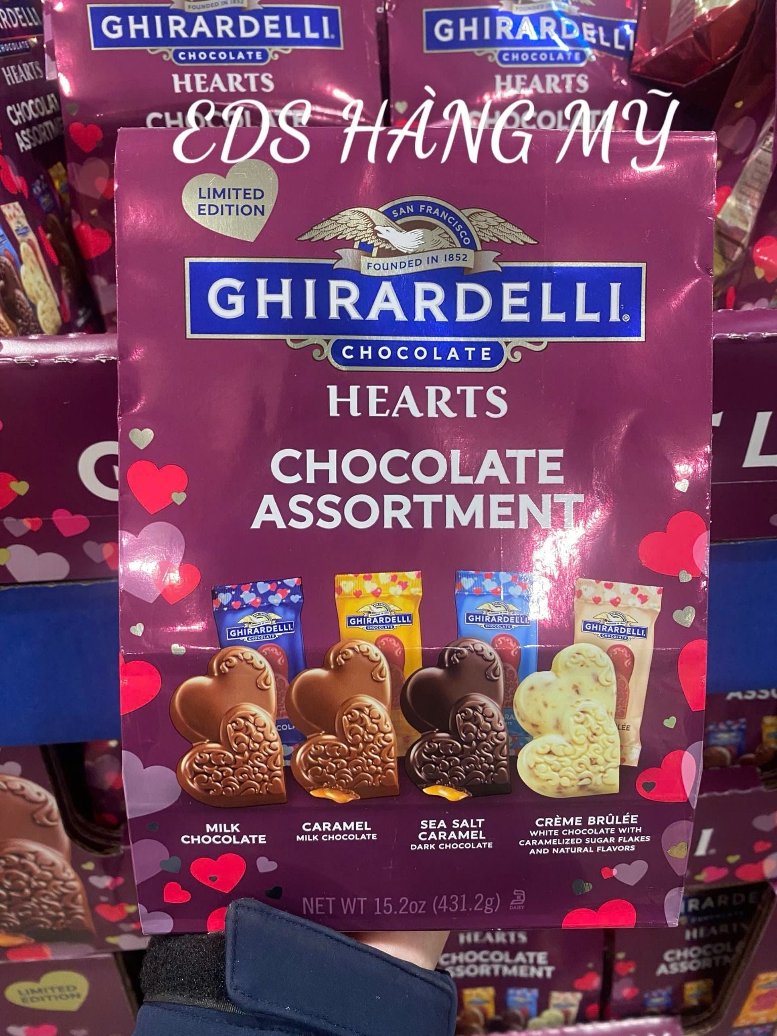 Chocolate Ghirardelli Premium Chocolate Squares – Assortment