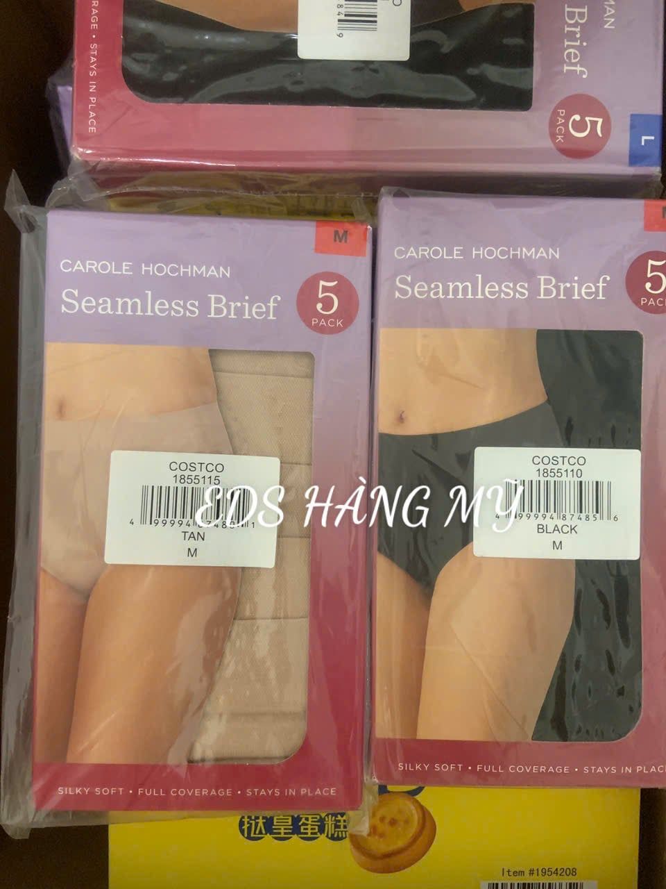 Set 5 quần lót nữ lưng cao Carole Hochman Seamless Brief