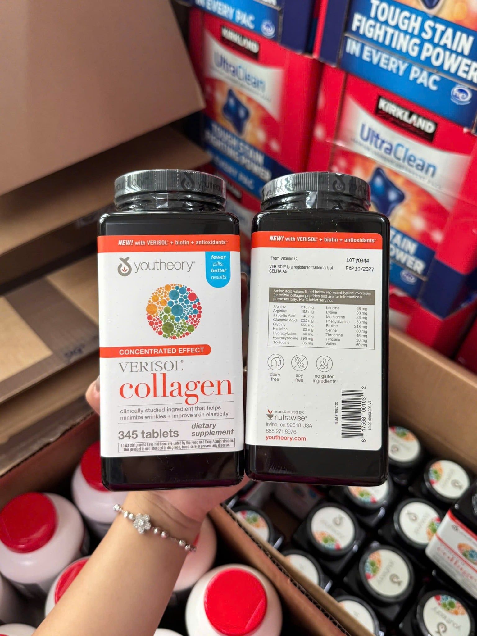 Viên uống đẹp da chống lão hoá Collagen Youtheory