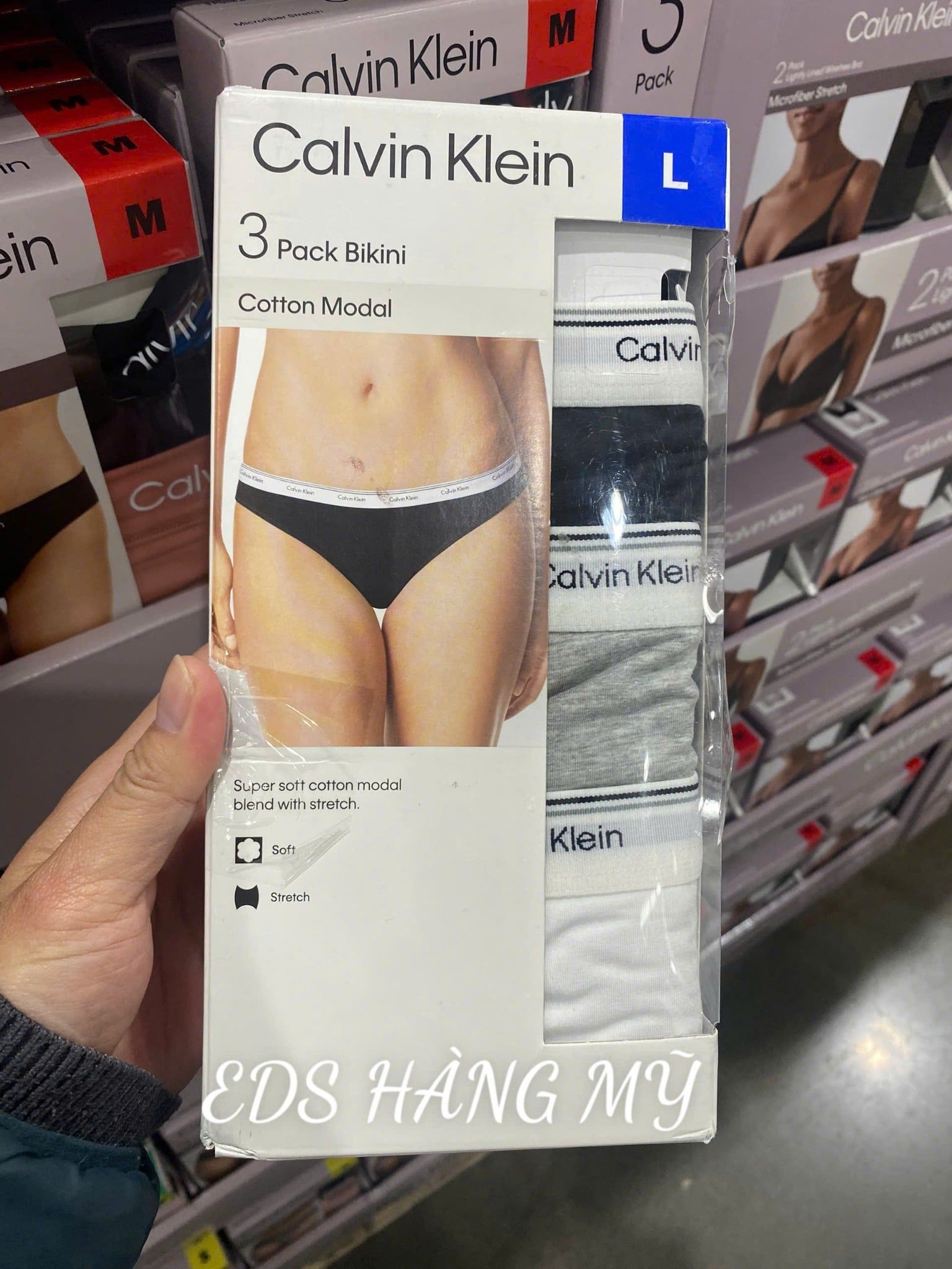 CALVIN KLEIN COTTON MODAL