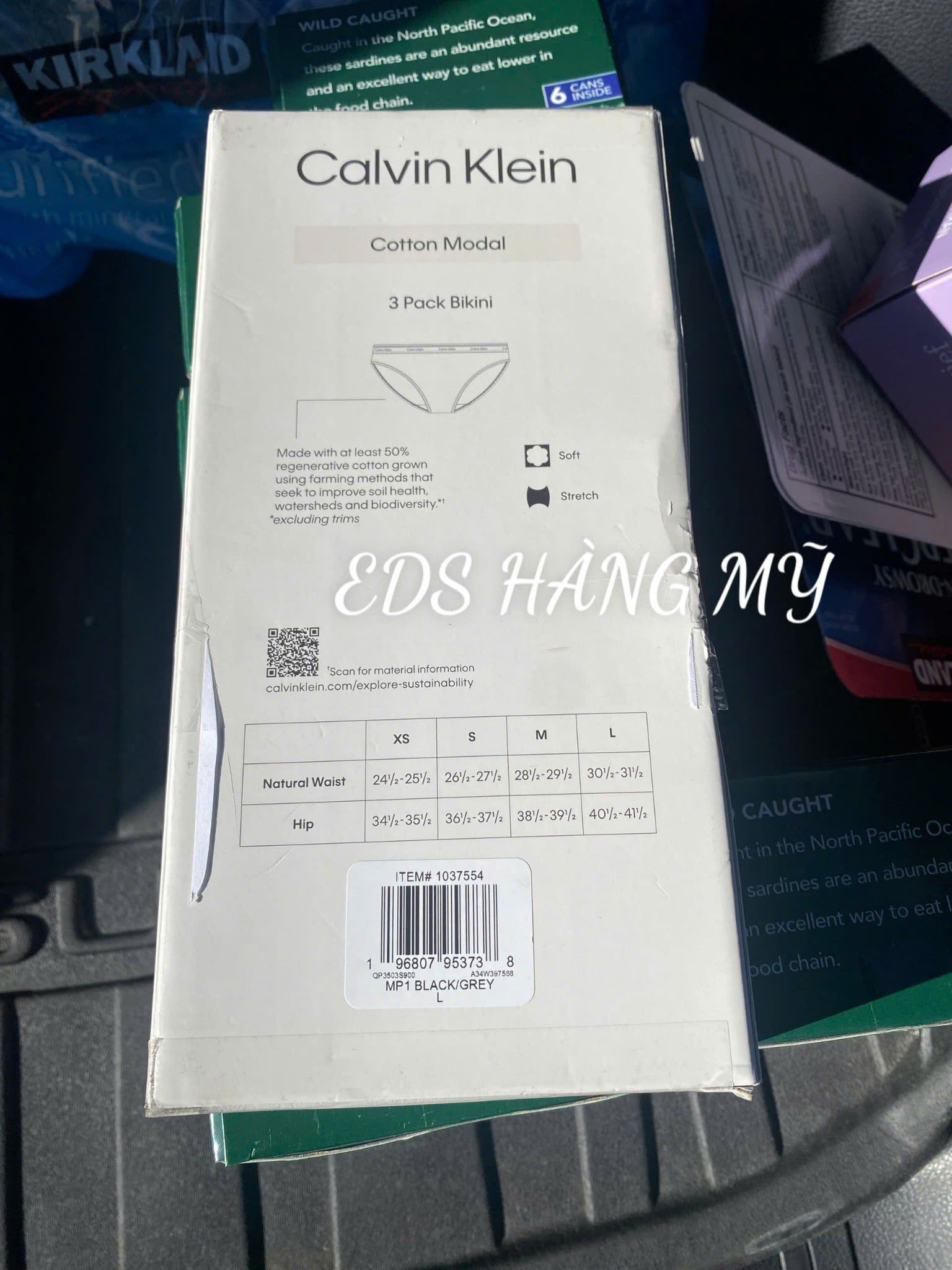 CALVIN KLEIN COTTON MODAL