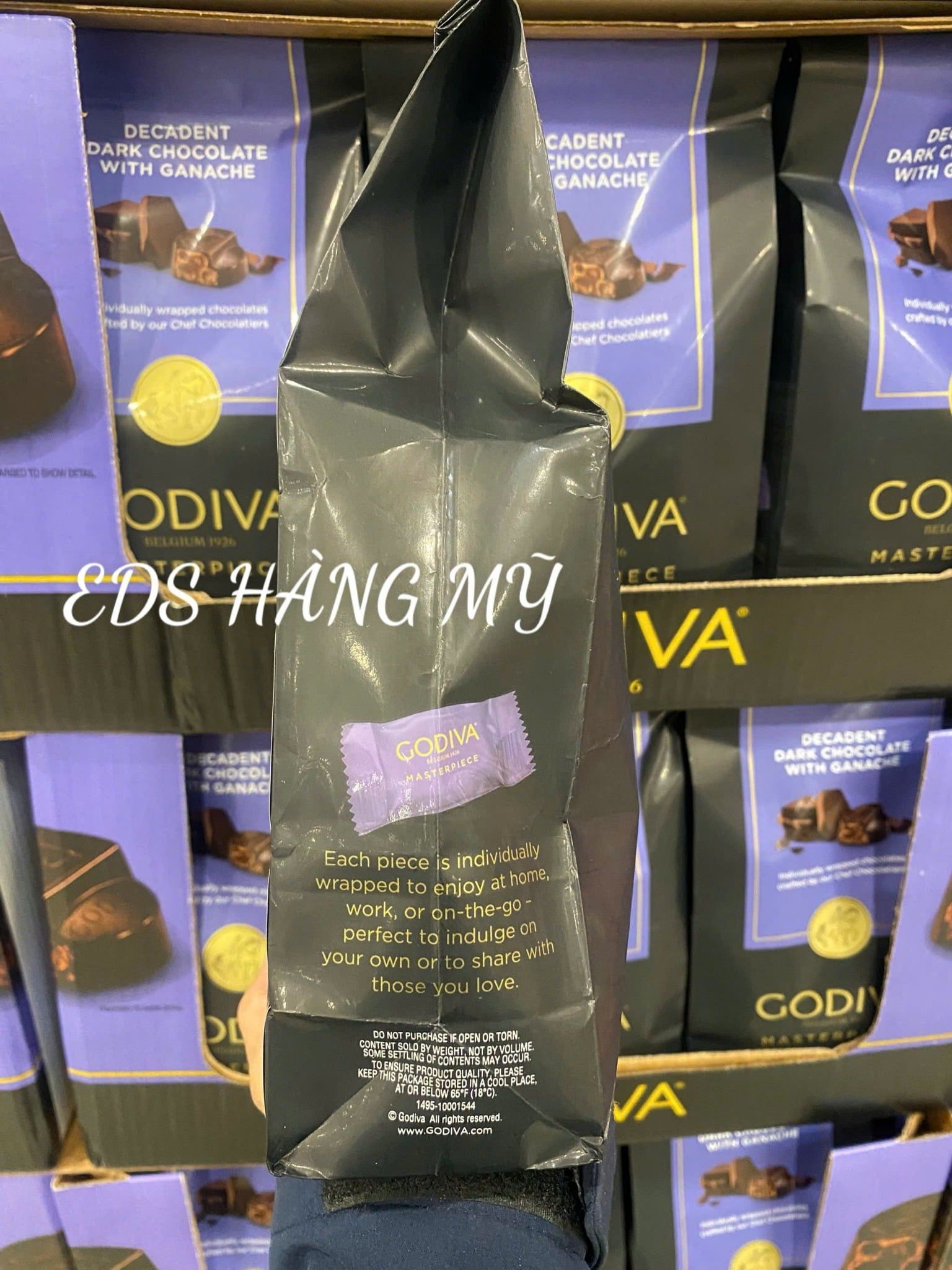 Kẹo socola nhân ganache – Godiva Masterpiece