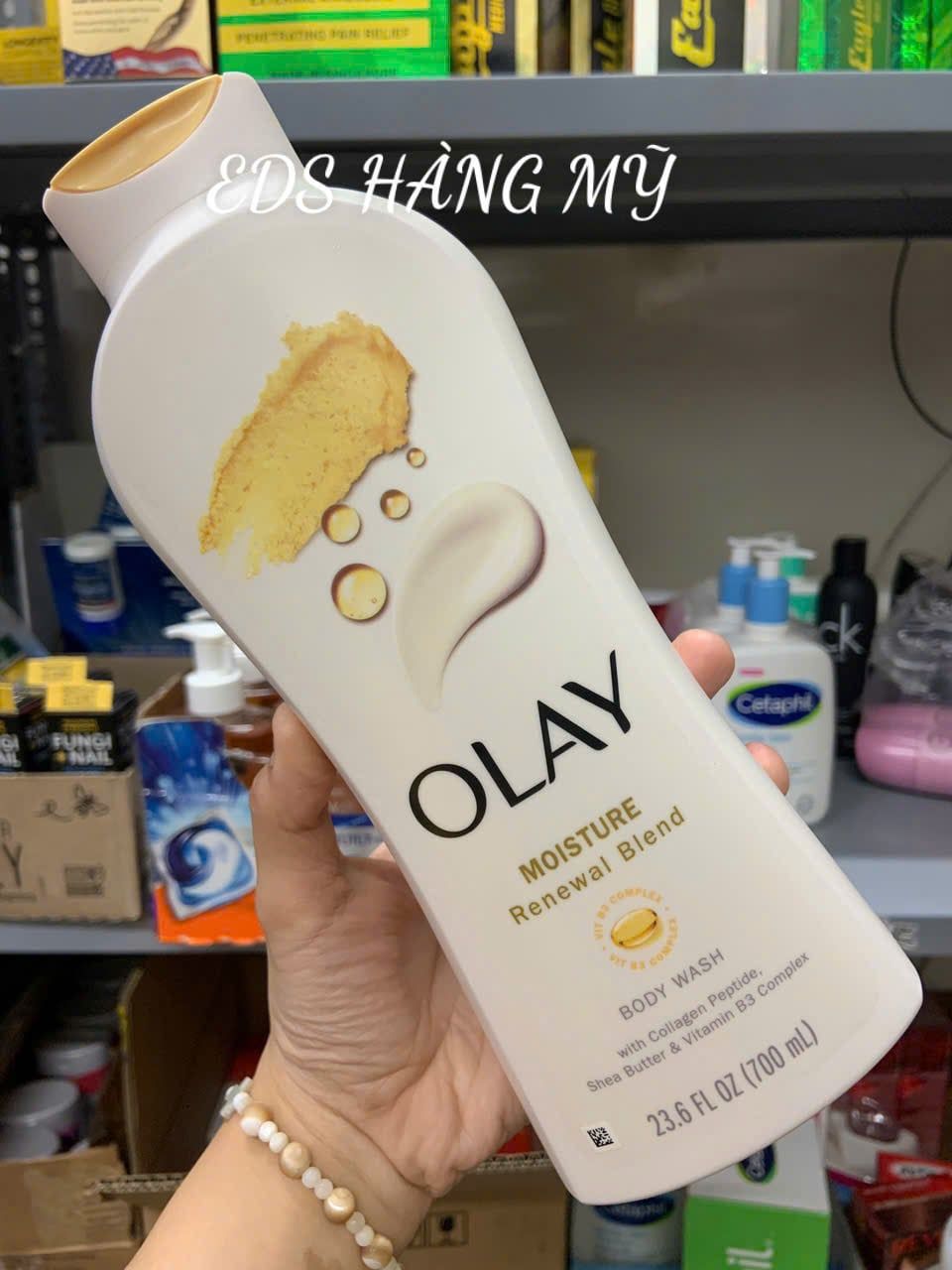 Sữa tắm dưỡng ẩm Olay Advanced Moisture Renewal Blend