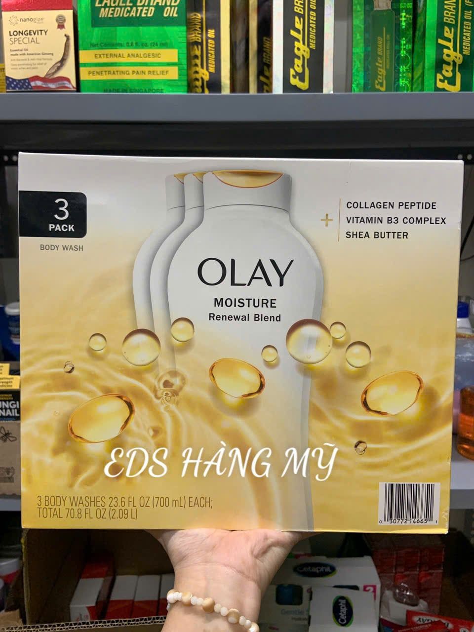 Sữa tắm dưỡng ẩm Olay Advanced Moisture Renewal Blend