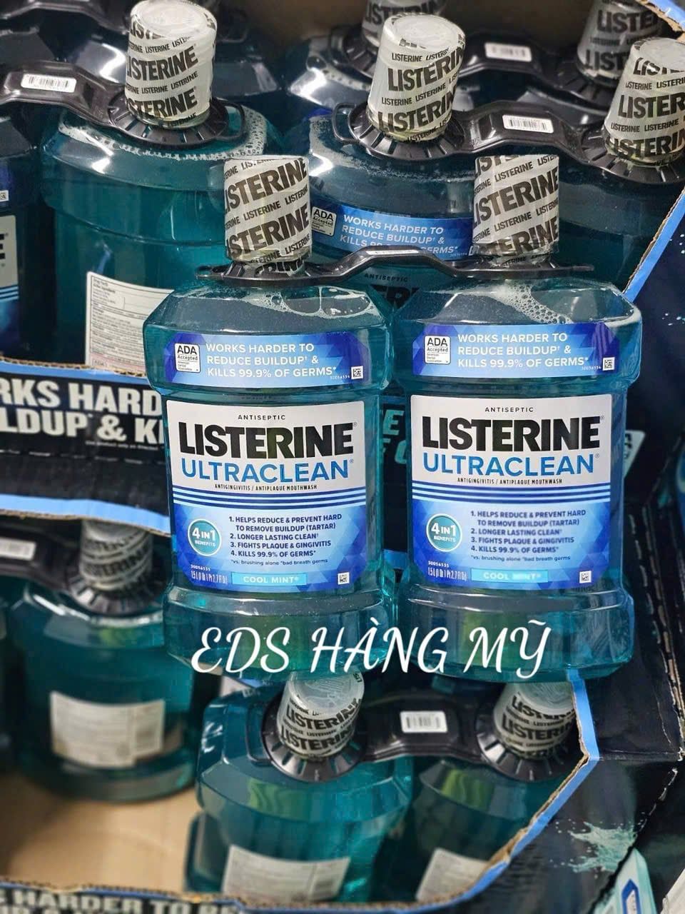 Nước súc miệng Listerine Ultraclean