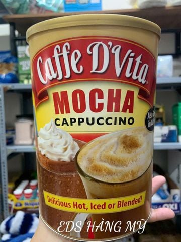  Bột cà phê hòa tan Caffe D’Vita Mocha Cappuccino 