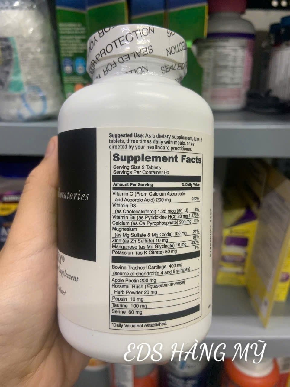 Viên uống thoái hóa cột sống, thoát vị đĩa đệm Davinci Laboratories of Vermont Disc Discovery
