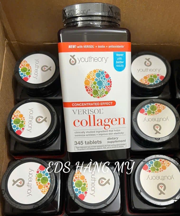 Viên uống đẹp da chống lão hoá Collagen Youtheory