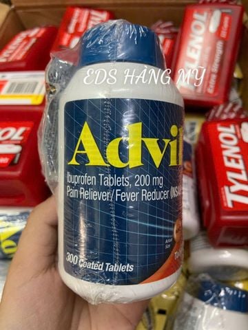  Viên uống giảm đau hạ sốt không steroid Advil 