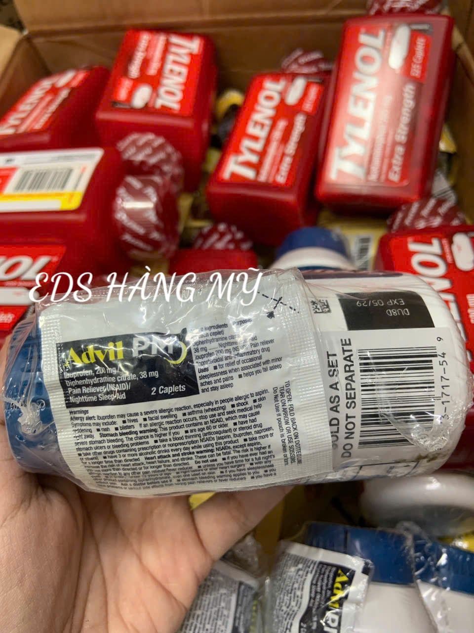 Viên uống giảm đau hạ sốt không steroid Advil