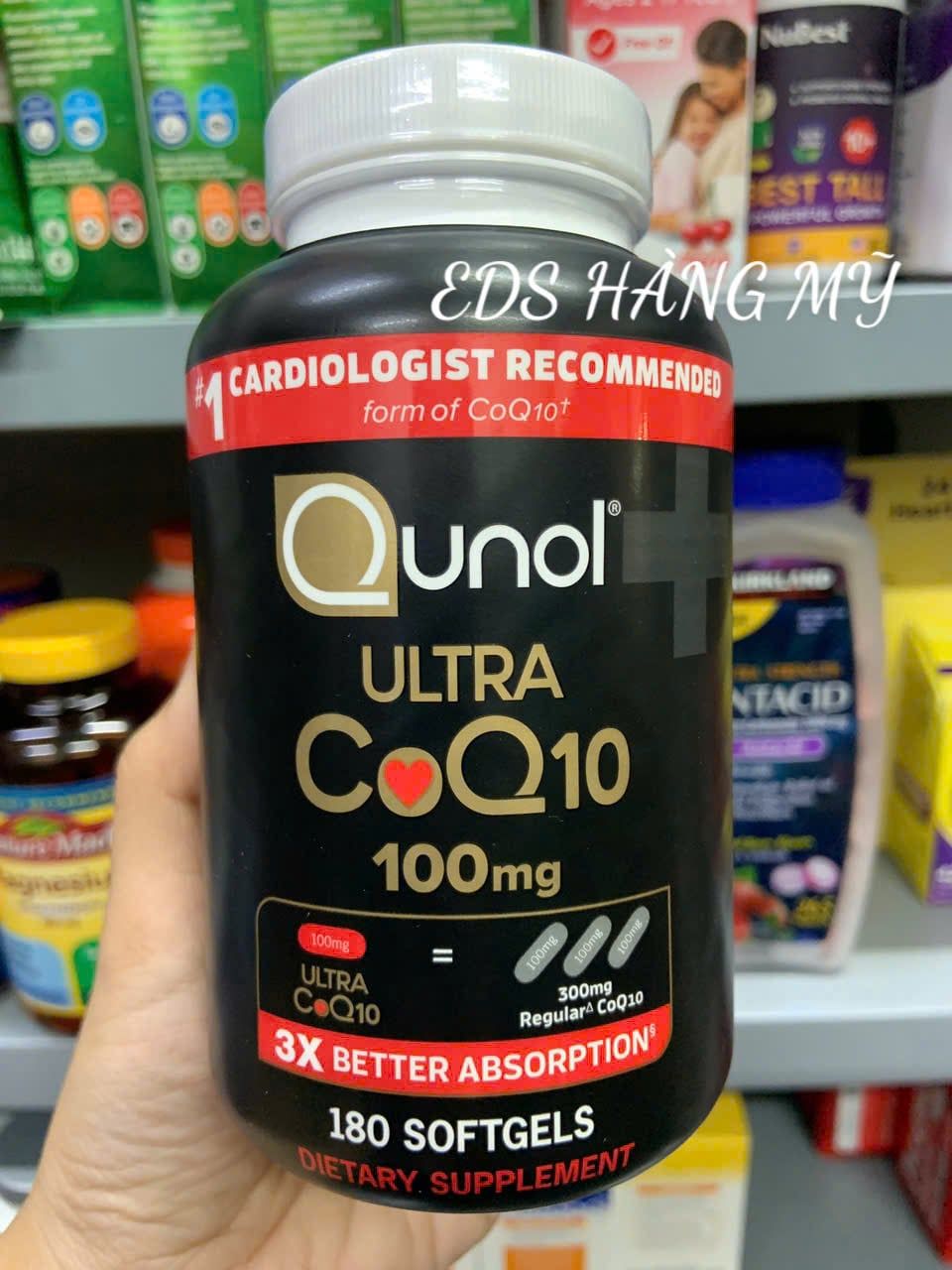 Viên uống hỗ tim mạch Qunol CoQ10