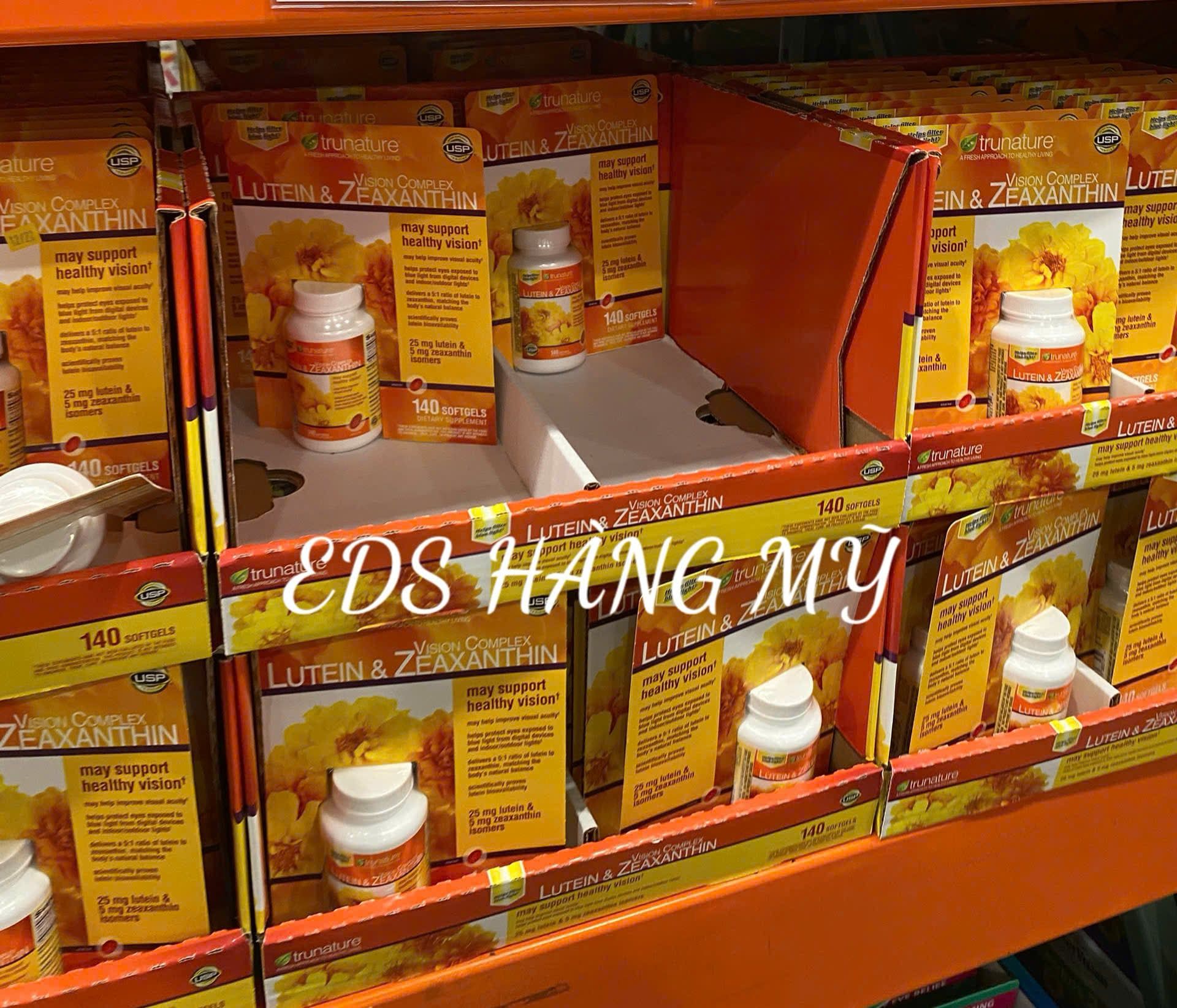 Viên uống bổ mắt Trunature Lutein & Zeaxanthin