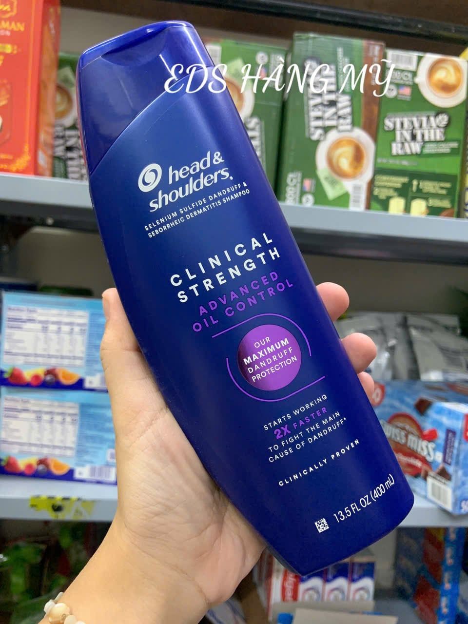 Dầu gội chuyên trị gàu và nấm da đầu Head & Shoulder Clinical Strength
