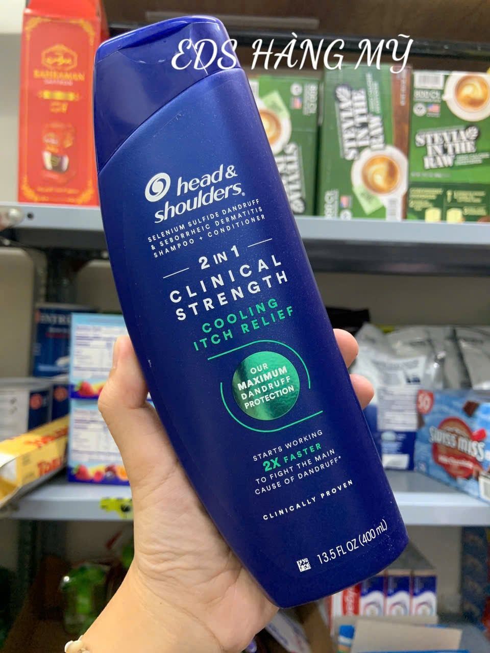 Dầu gội chuyên trị gàu và nấm da đầu Head & Shoulder Clinical Strength
