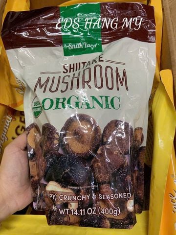  NẤM SẤY SHIITAKE ORGANIC SNACK YARD 