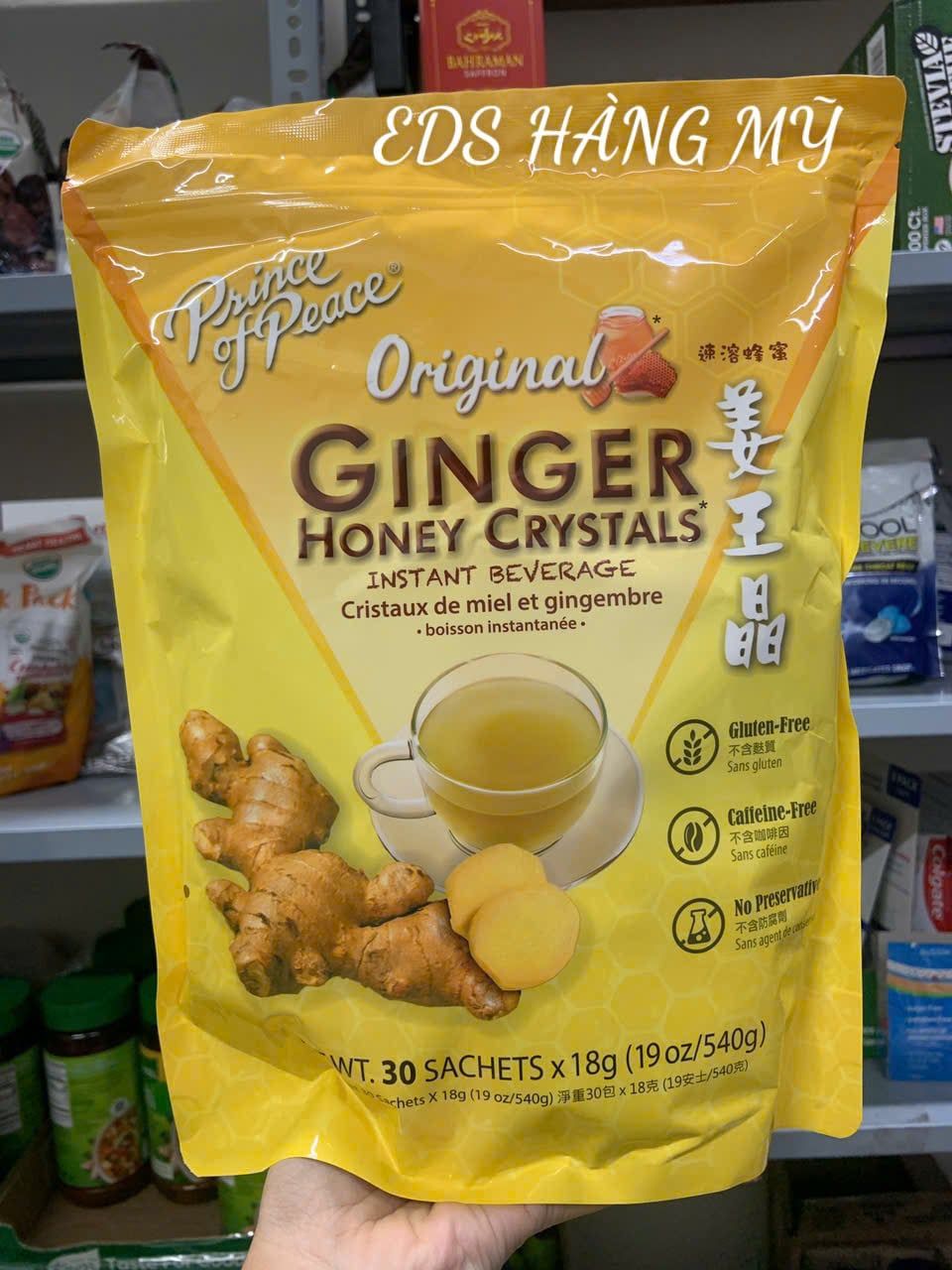 Trà gừng mật ong cô đặc Ginger Honey Crystals