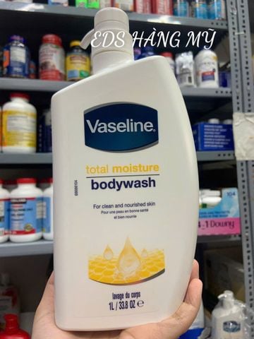  SỮA TẮM DƯỠNG ẨM VASELINE TOTAL MOISTURE BODYWASH 