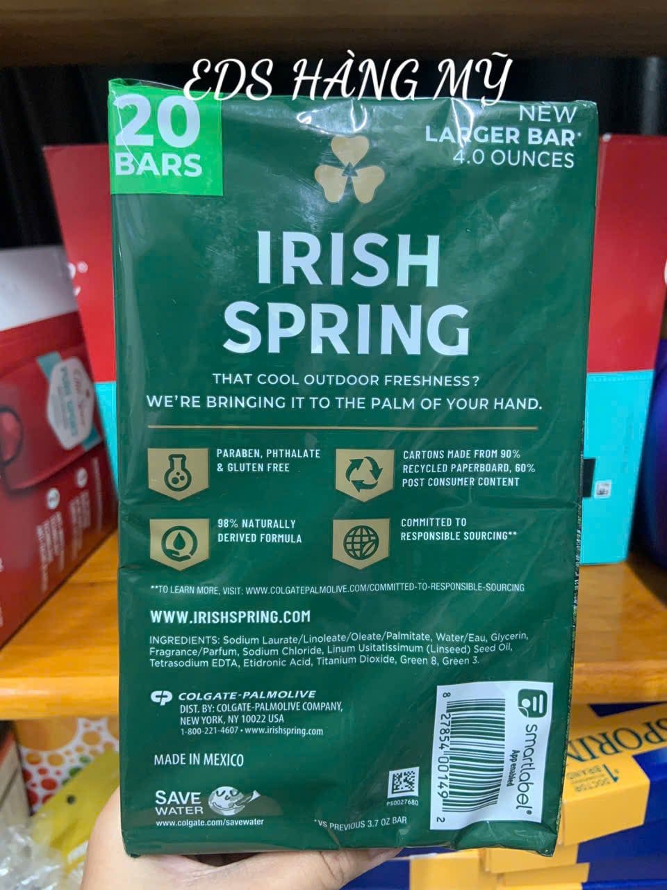 Xà phòng diệt khuẩn Irish Spring Original