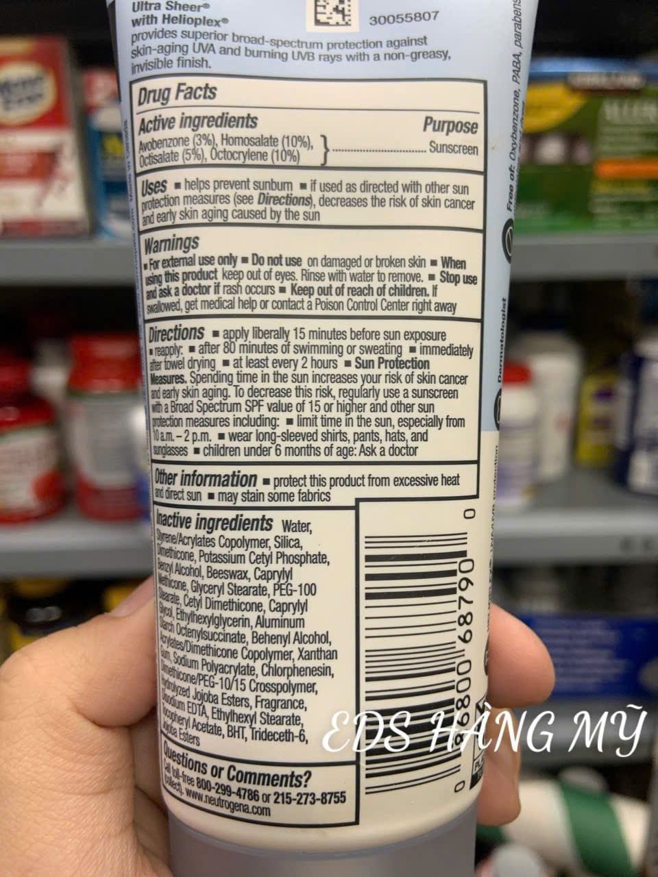 Kem chống nắng Neutrogena