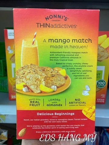  Bánh quy hạnh nhân ăn kiêng THINaddictives 