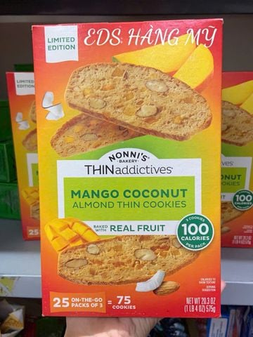 Bánh quy hạnh nhân ăn kiêng THINaddictives 