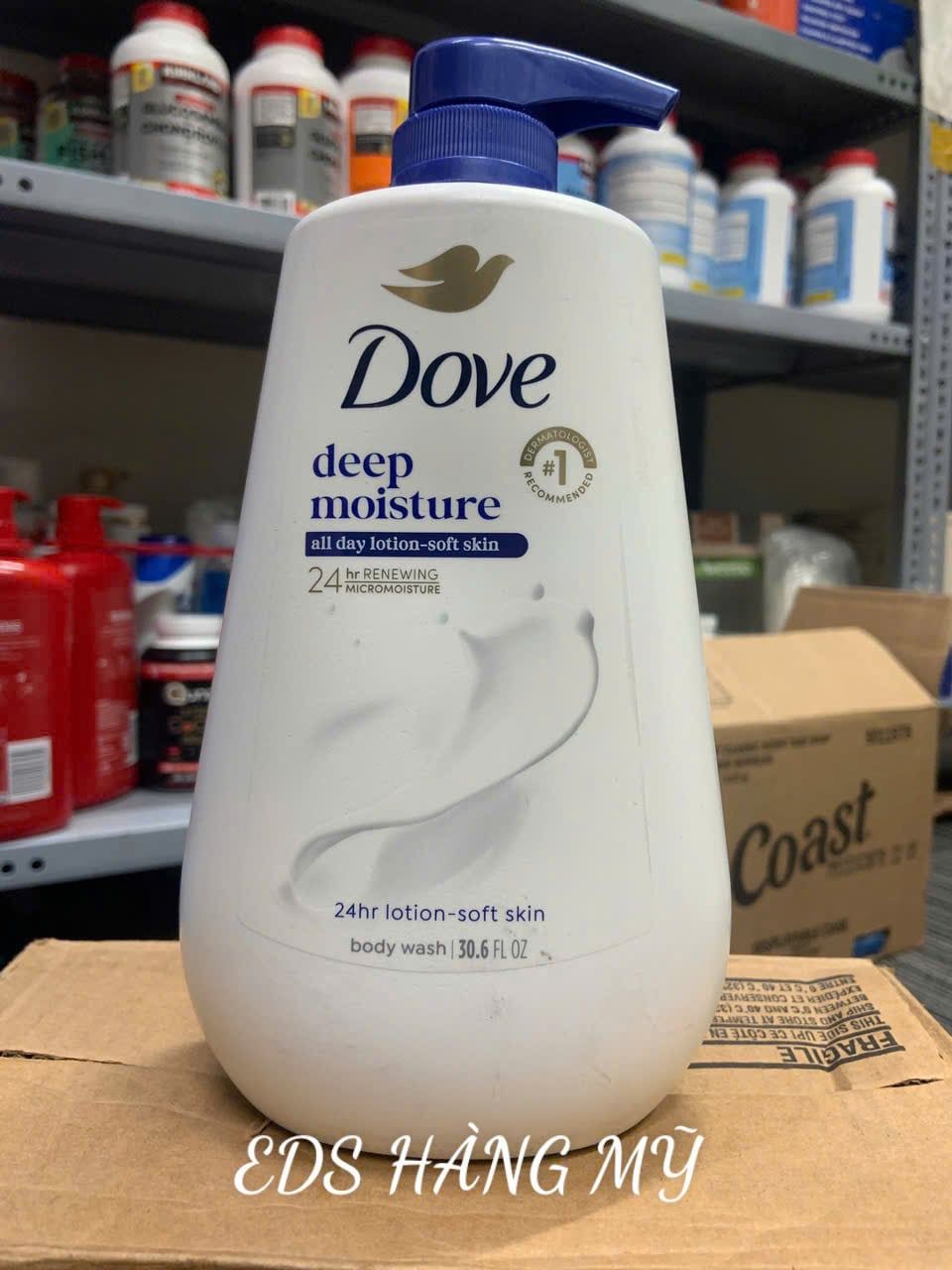 Sữa tắm dưỡng ẩm Dove Deep Moisture