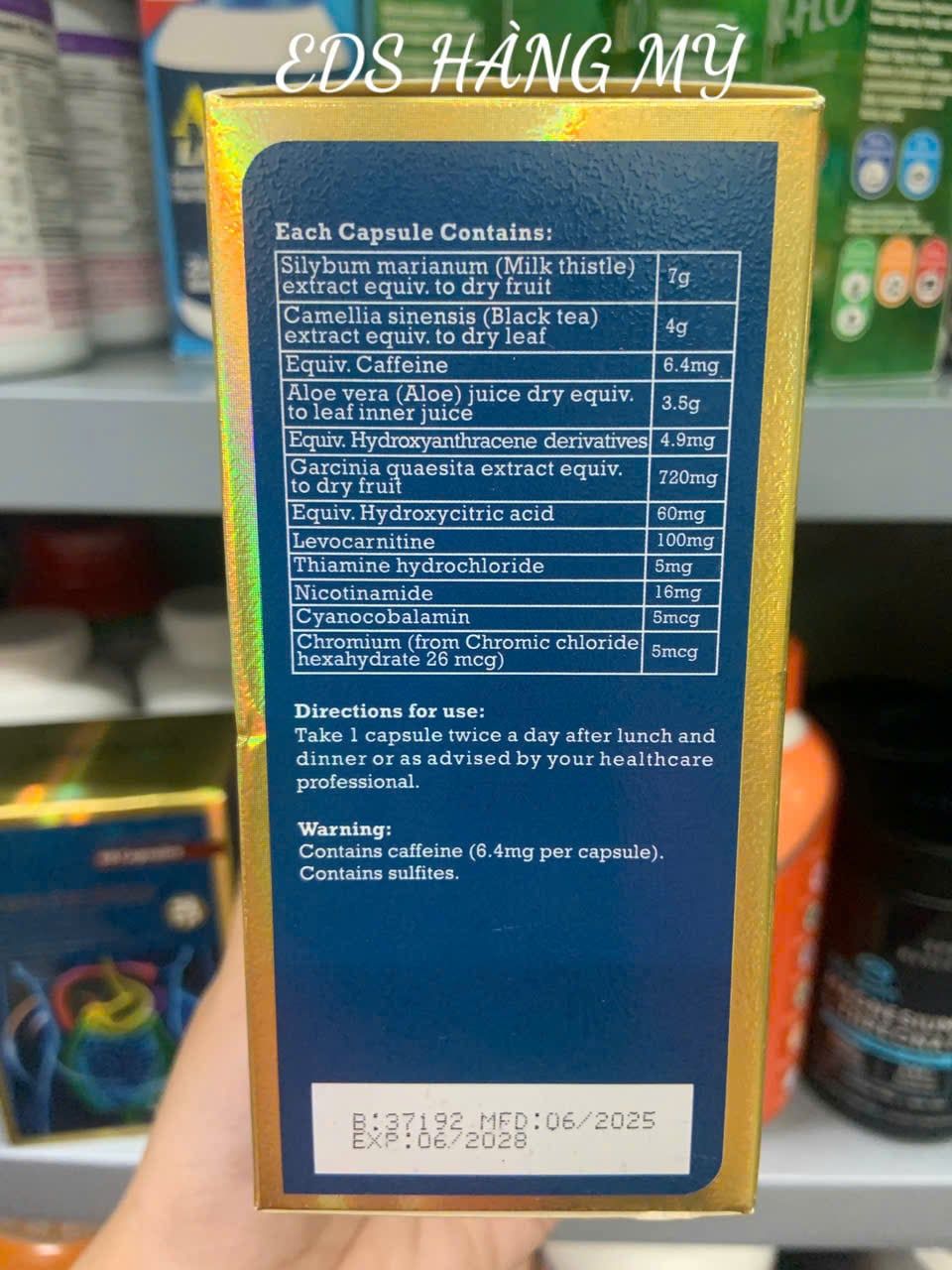Viên uống thải độc mỡ nội tạng Vitatree Organ Fat Detox