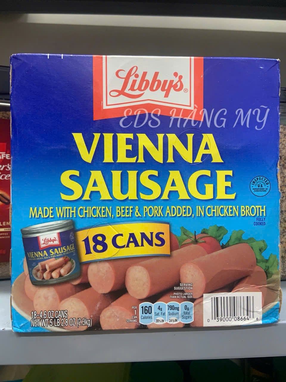 Xúc xích đóng hộp Libbys Vienna Sausage