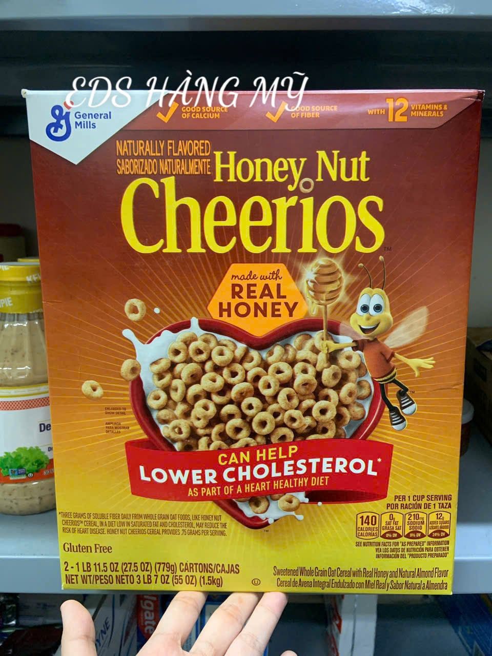 Bánh ngũ cốc ăn sáng Cheerios