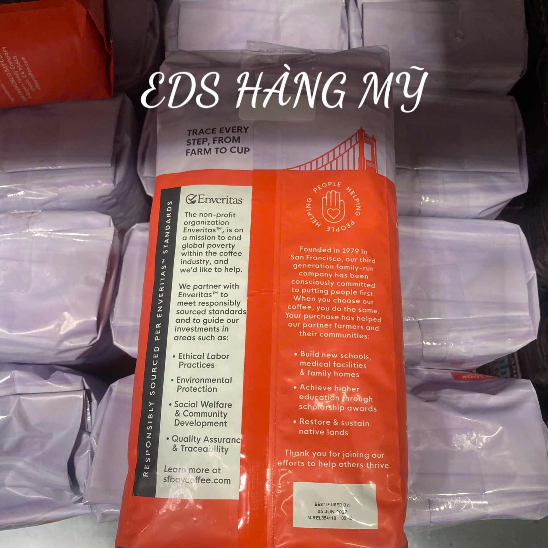 Cà Phê Hạt Nguyên Chất San Francisco Bay Coffee French Roast Whole Bean