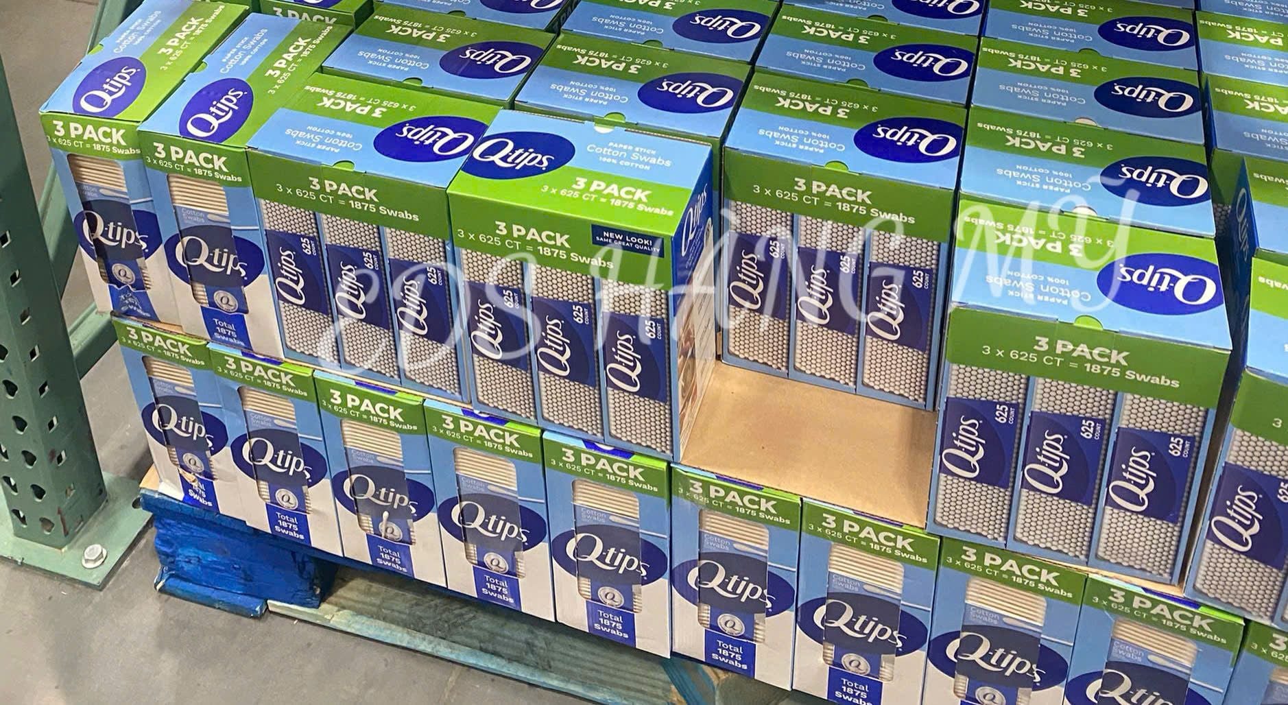 Tăm bông ngoáy tai, trang điểm Q-tips