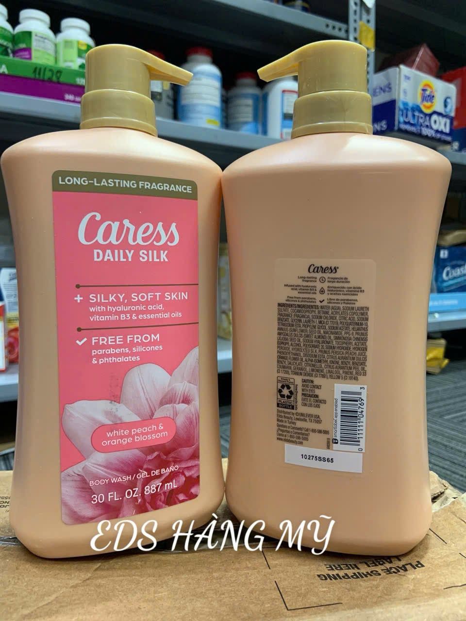 Sữa tắm dưỡng da hương nước hoa Caress