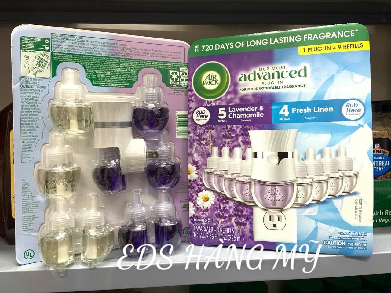 Bộ Máy Khuếch Tán Tinh Dầu Cắm Điện Air Wick