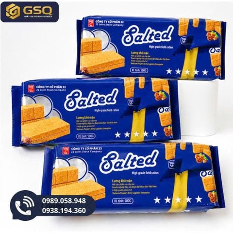 Lương Khô Mặn Salted Gói 0.5Kg
