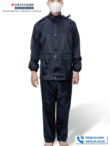 Bộ Áo Mưa Màu Tím Than Chính Hãng Công ty Cổ Phần 26