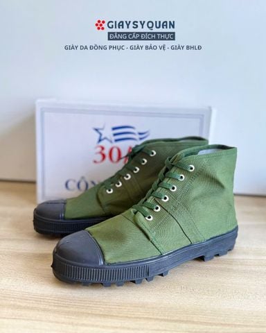 Giày Vải Bộ Đội  Cao Cổ Công Ty Cổ Phần 32 (Aseco 32)
