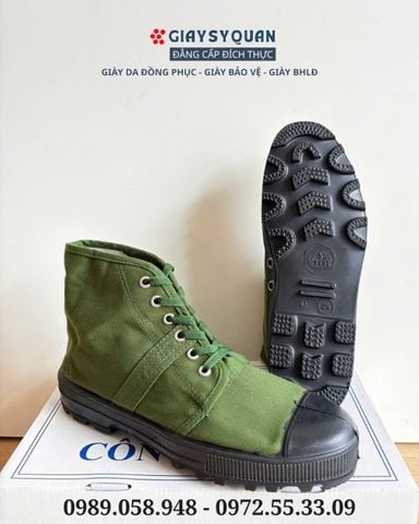 GIÀY VẢI BỘ ĐỘI CAO CỔ ĐI RỪNG , LÀM VƯỜN GIÁ RẺ - CÔNG TY 32