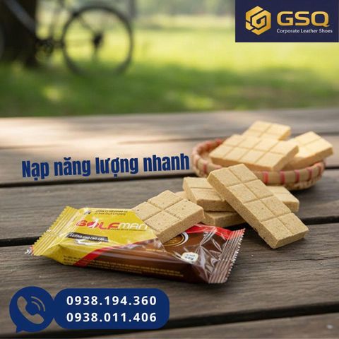 Lương Khô Thể Thao Golfman Giàu Năng Lượng Dùng Cho Người Chơi Thể Thao