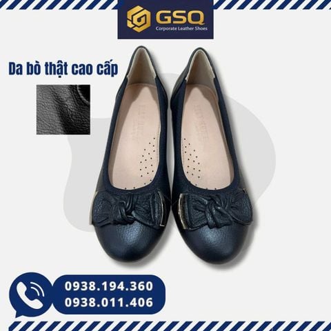 Giày Búp Bê Nữ Cao 2cm Có Nơ – Giải Pháp Hoàn Hảo Cho Đồng Phục Khách Sạn, Nhà Hàng