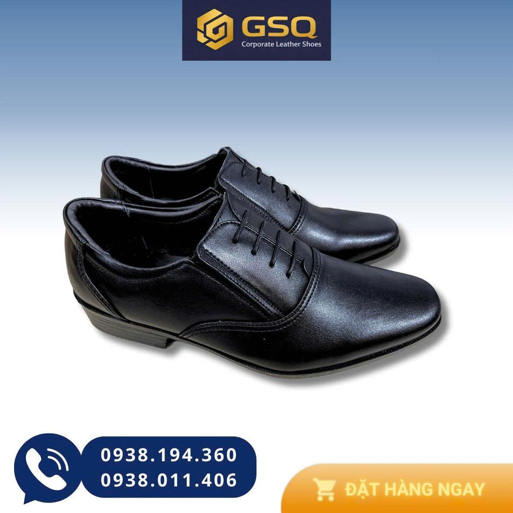 Giày Da Nam Công Sở Cao Cấp Mã 406 Chất Liệu Da Thật Khâu Đế Chắc Chắn